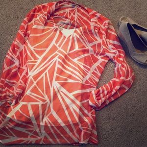 Banana Republic coral tunic